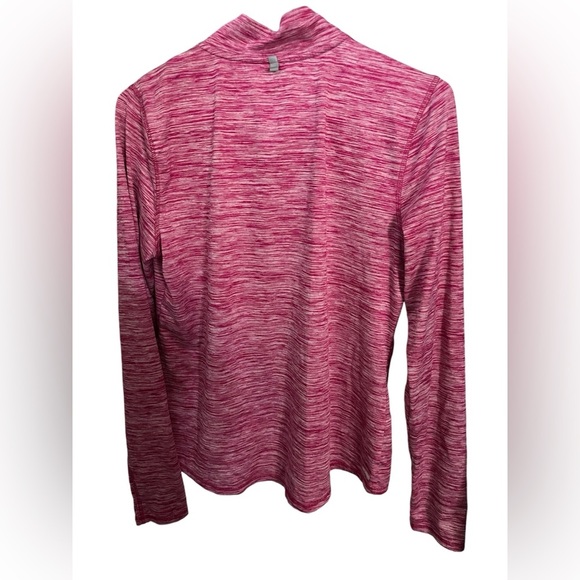 Danskin Pink Activewear Half Zip Jacket Large - Picture 2 of 3
